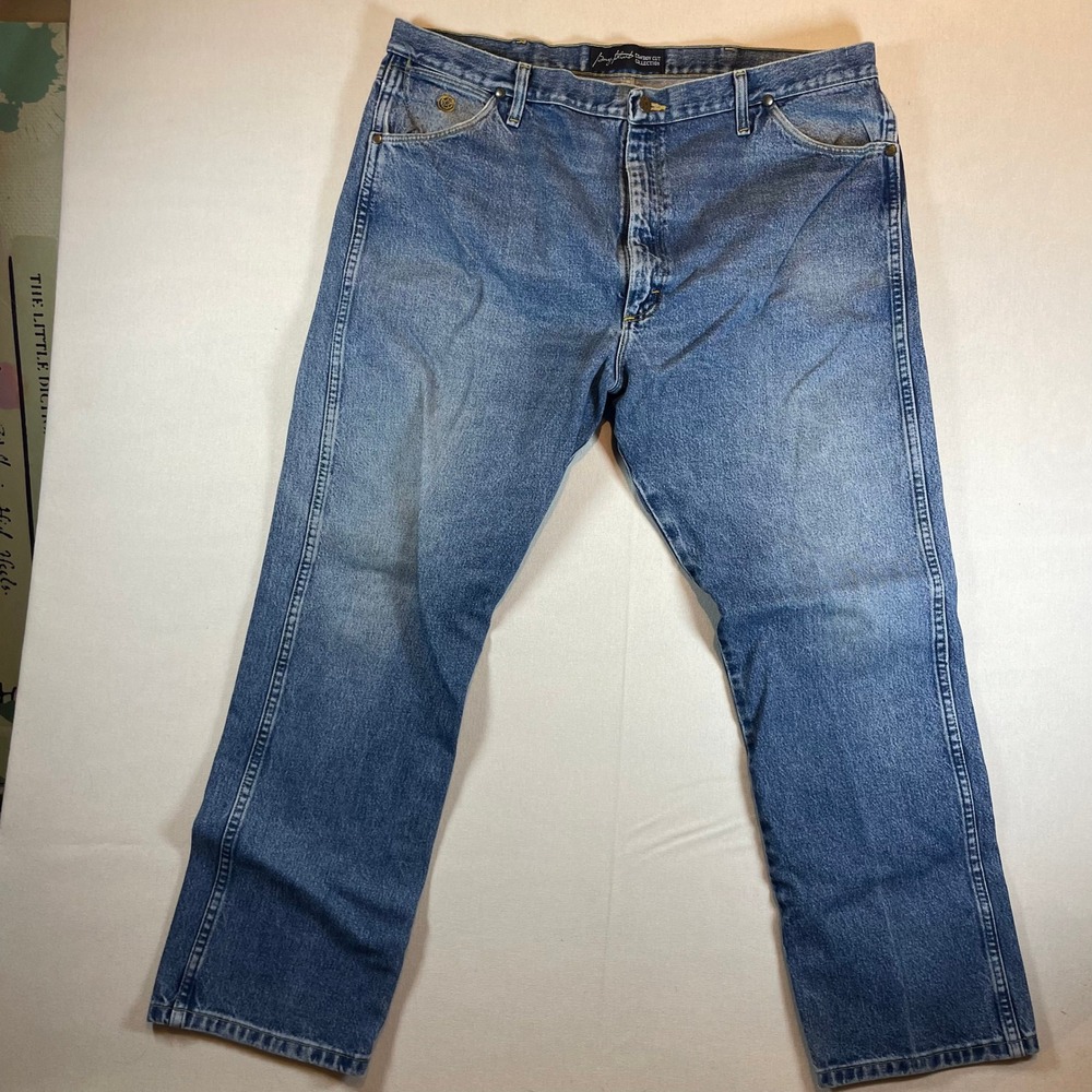 Wrangler George Strait Cowboy Cut Collection Jeans Wash Straight‎ Leg - Size 42 - Picture 2 of 8